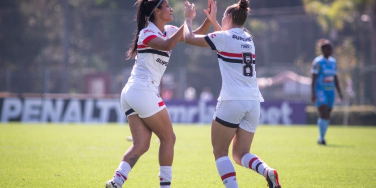 São Paulo F.C. – São Paulo goleia o Marília no Paulista Feminino São Paulo F.C. – São Paulo goleia o Marília no Paulista Feminino