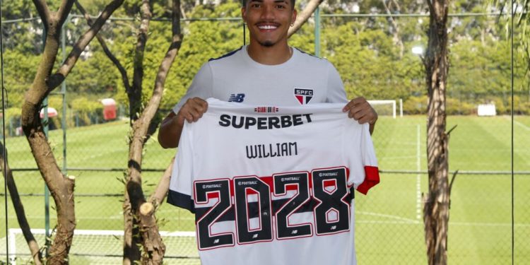 São Paulo F.C. – São Paulo renova contrato de William até 2028
