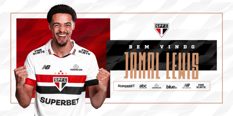 São Paulo F.C. – São Paulo contrata lateral-esquerdo Jamal Lewis
