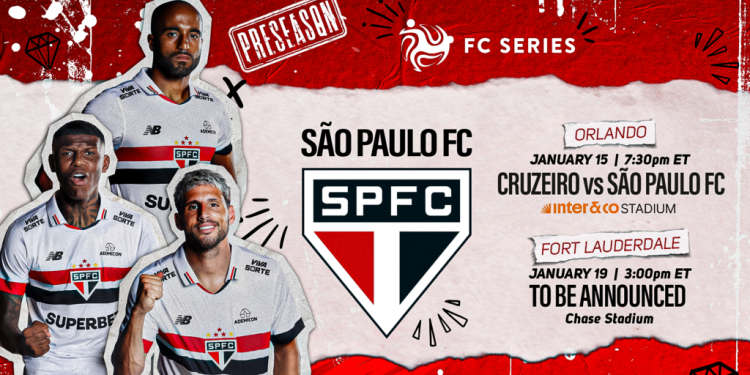 São Paulo F.C. – São Paulo confirma pré-temporada 2025 nos EUA São Paulo F.C. – São Paulo confirma pré-temporada 2025 nos EUA