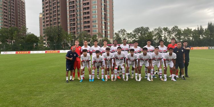 São Paulo F.C. – Sub-16 estreia com goleada em disputa na China