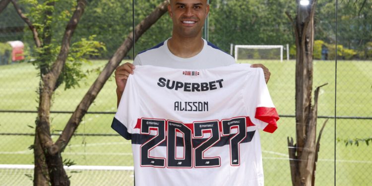 São Paulo F.C. – Tricolor renova com Alisson até 2027