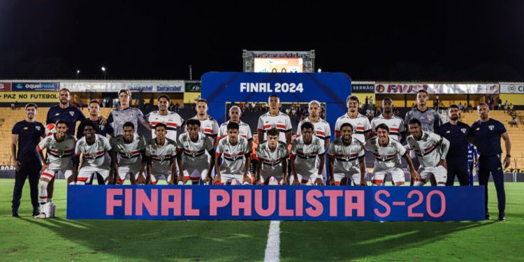 São Paulo F.C. – Fora de casa, Sub-20 empata jogo de ida da final do Paulista