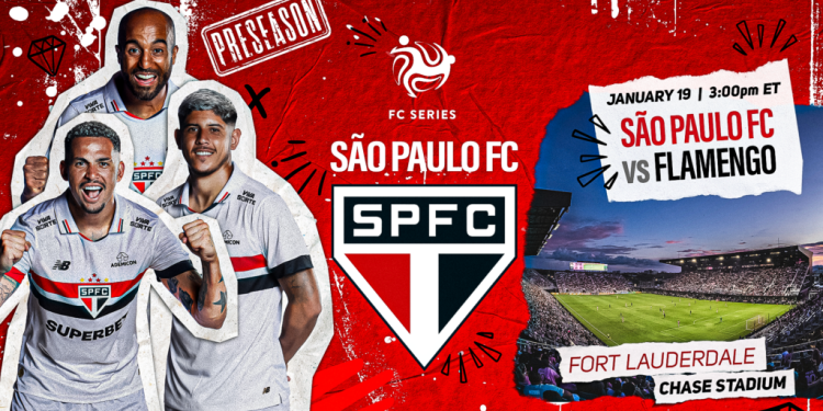 São Paulo F.C. – Tricolor enfrentará o Flamengo na FC Series