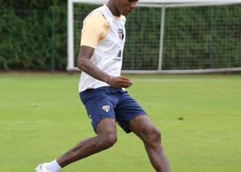 São Paulo F.C. – Elenco treina de olho na penúltima rodada do Brasileirão