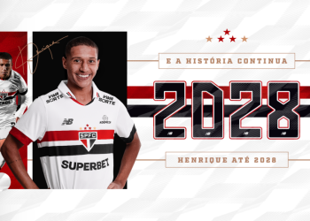 São Paulo F.C. – São Paulo acerta a renovação de Henrique até 2028