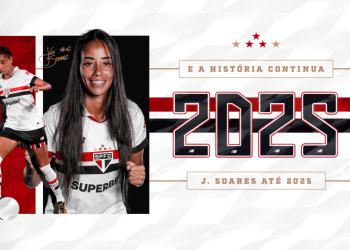São Paulo F.C. – Jéssica Soares segue no Tricolor em 2025