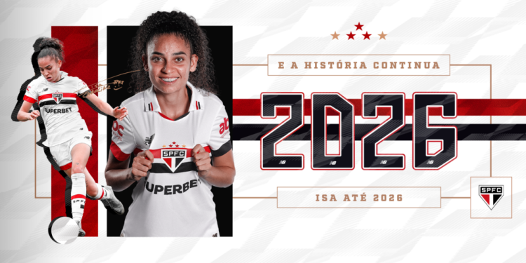 São Paulo F.C. – São Paulo acerta renovação com atacante Isa São Paulo F.C. – São Paulo acerta renovação com atacante Isa