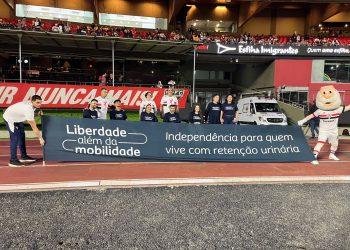 São Paulo F.C. – São Paulo FC e Coloplast firmam parceria e MorumBIS passa a ser o primeiro estádio do Brasil com banheiros adaptados para pessoas com estomia São Paulo F.C. – São Paulo FC e Coloplast firmam parceria e MorumBIS passa a ser o primeiro estádio do Brasil com banheiros adaptados para pessoas com estomia
