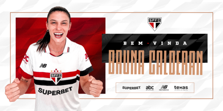 São Paulo F.C. – São Paulo contrata a lateral Bruna Calderan