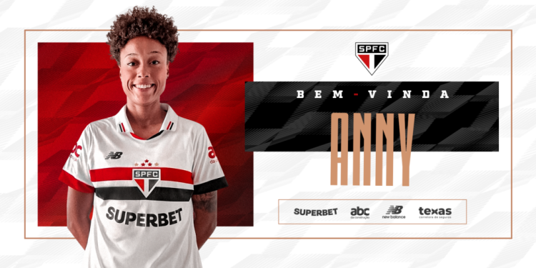 São Paulo F.C. – São Paulo acerta a contratação de Anny