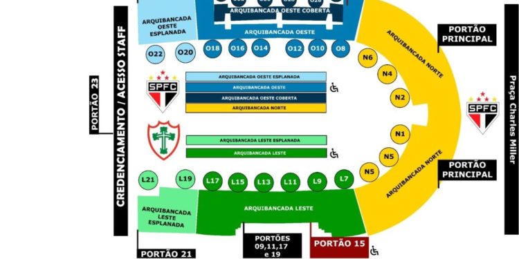 São Paulo F.C. – Ingressos: Portuguesa x São Paulo, na Mercado Livre Arena Pacaembu São Paulo F.C. – Ingressos: Portuguesa x São Paulo, na Mercado Livre Arena Pacaembu