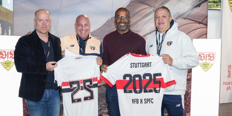 São Paulo F.C. – São Paulo FC e VfB Stuttgart firmam parceria visando intercâmbio entre os clubes São Paulo F.C. – São Paulo FC e VfB Stuttgart firmam parceria visando intercâmbio entre os clubes