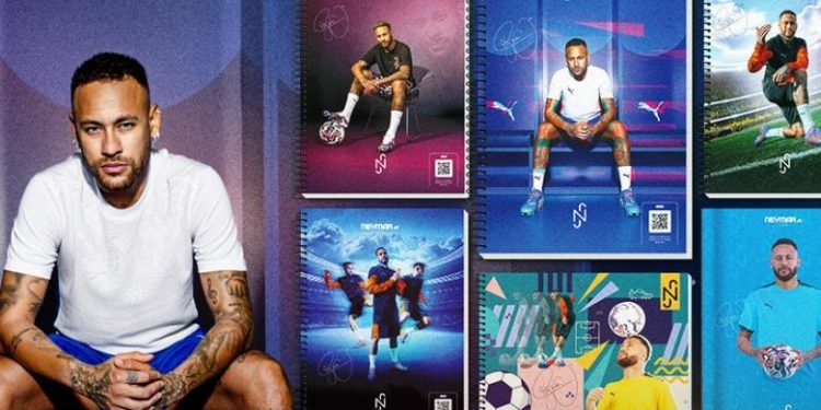 Neymar Jr. lança linha exclusiva de material escolar: Neymar Edutech Neymar Jr. lança linha exclusiva de material escolar: Neymar Edutech