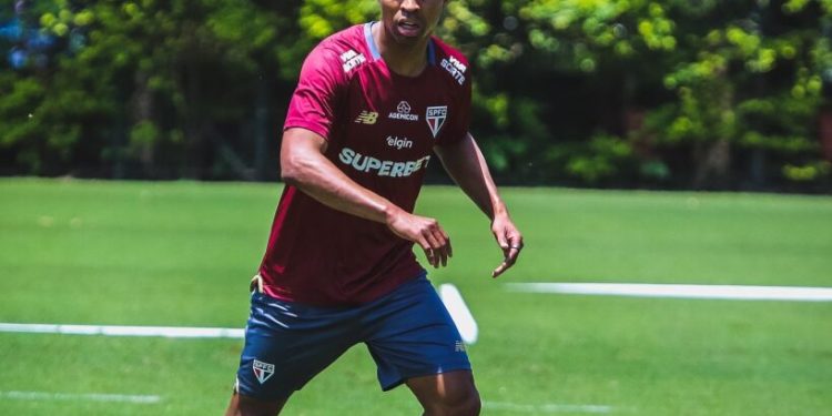 São Paulo F.C. – Na reapresentação, Wendell treina com o elenco