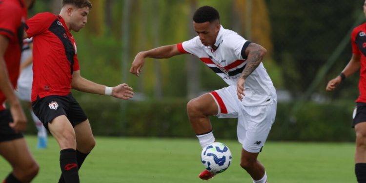 São Paulo F.C. – Em Cotia, Sub-20 empata com o Atlético-GO pelo Brasileiro