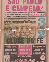São Paulo F.C. – Campeão brasileiro de 1977 – SPFC