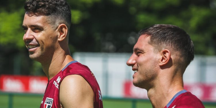 São Paulo F.C. – Elenco realiza penúltimo treino antes das quartas de final do Paulistão