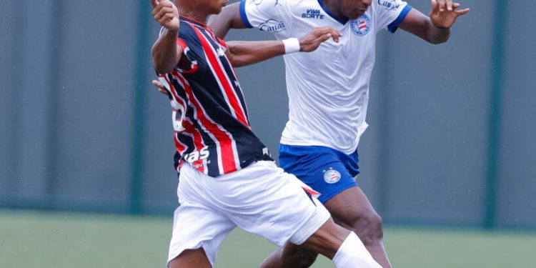 São Paulo F.C. – Fora de casa, Sub-17 empata com o Bahia no primeiro jogo da semi da Copa do Brasil