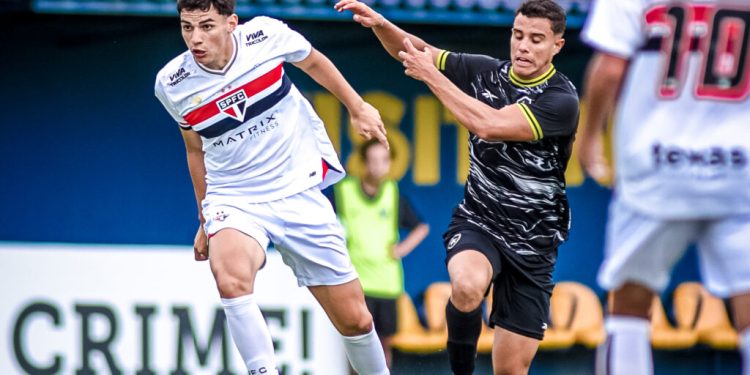 São Paulo F.C. – Fora de casa, Sub-20 empata com o Botafogo pelo Campeonato Brasileiro
