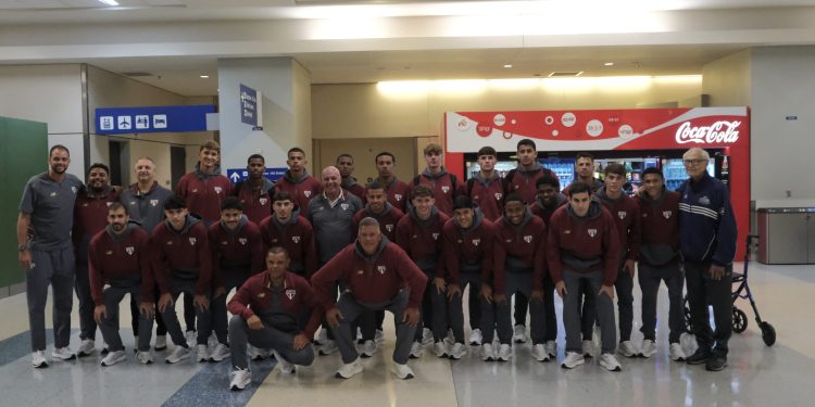 São Paulo F.C. – São Paulo chega aos EUA para disputa da Dallas Cup-19 
