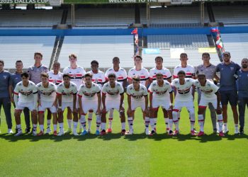 São Paulo F.C. – Sub-19 goleia Newcastle por 5 a 0 na estreia da Dallas Cup
