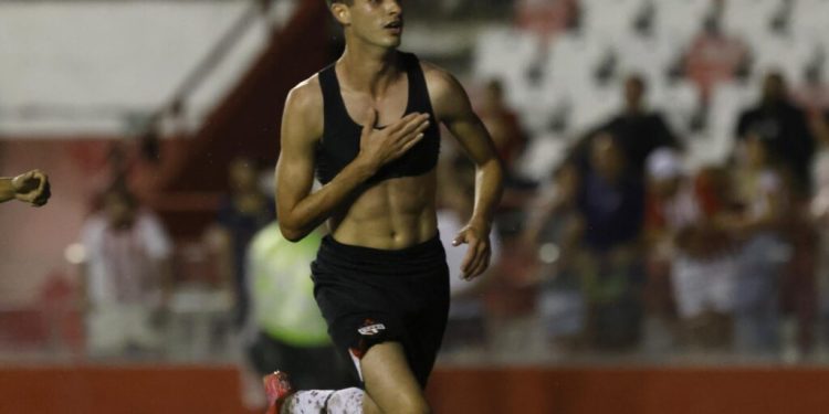 São Paulo F.C. – Rodriguinho celebra gol e classificação na Copa do Brasil