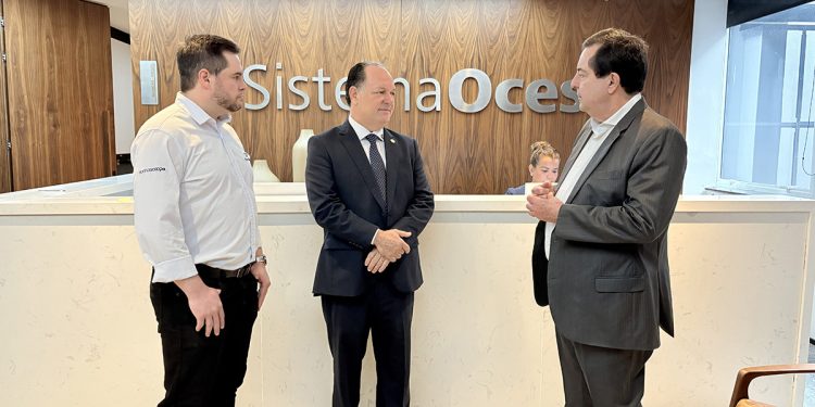 Deputado Pedro Fernandes visita Ocesp em São Paulo para fortalecer o cooperativismo em Rondônia