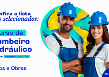 Águas de Ariquemes divulga lista dos selecionados para o curso gratuito de bombeiro hidráulico