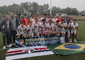 São Paulo F.C. – Sub-14 é tricampeão do Tokyo International Youth Football