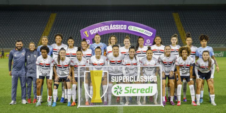 São Paulo F.C. – São Paulo enfrenta o Red Bull Bragantino pelo Brasileirão Feminino 
