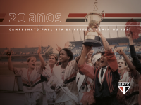 São Paulo F.C. – Campeão Paulista Feminino de 1997