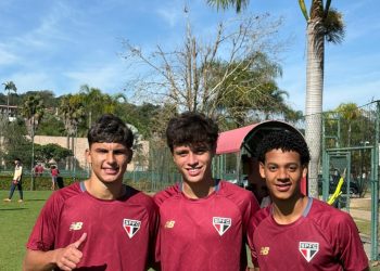 São Paulo F.C. – Trio Sub-15 é convocado para a Seleção Brasileira