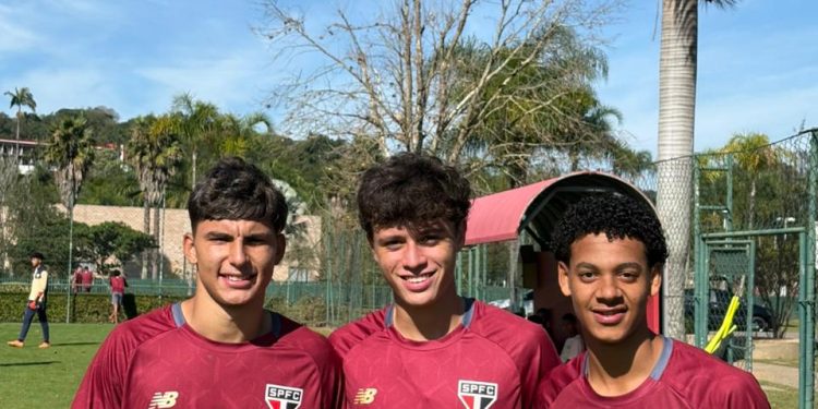 São Paulo F.C. – Trio Sub-15 é convocado para a Seleção Brasileira