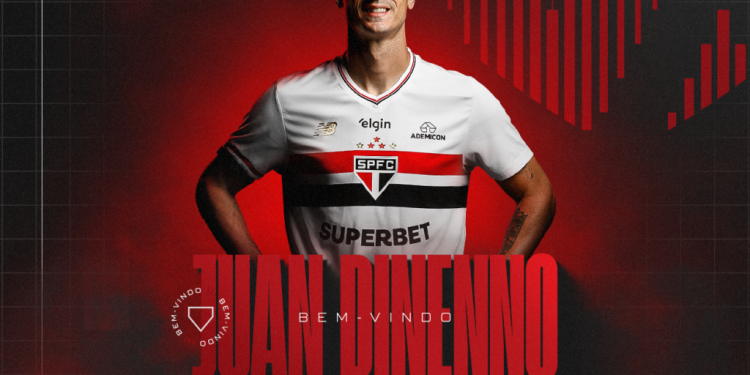 São Paulo F.C. – São Paulo acerta a contratação de Juan Dinenno