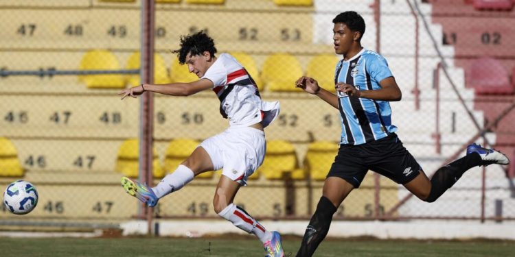 São Paulo F.C. – Sub-17 derrota o Grêmio pelo Campeonato Brasileiro