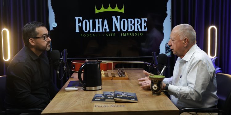 Mário Gazin no podcast Folha Nobre: “eu deito, acordo e durmo com a meta” Mário Gazin no podcast Folha Nobre: “eu deito, acordo e durmo com a meta”