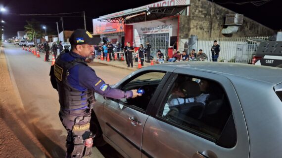 Para reforçar segurança no trânsito, operação Lei Seca Nacional é realizada simultaneamente em seis municípios rondonienses Para reforçar segurança no trânsito, operação Lei Seca Nacional é realizada simultaneamente em seis municípios rondonienses