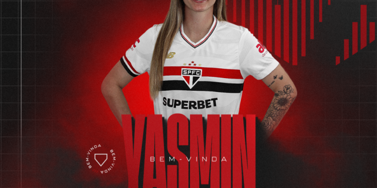 São Paulo F.C. – Yasmin reforça a equipe feminina do Tricolor São Paulo F.C. – Yasmin reforça a equipe feminina do Tricolor