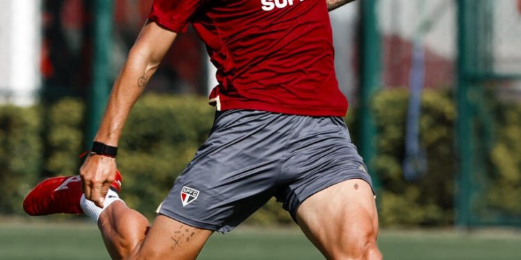 São Paulo F.C. – São Paulo treina com foco no jogo contra o Red Bull Bragantino