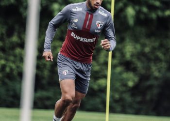 São Paulo F.C. – Com atividades em dois períodos, São Paulo segue trabalhando de olho em duelo com o Flamengo