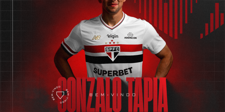 São Paulo F.C. – Gonzalo Tapia reforça o Tricolor São Paulo F.C. – Gonzalo Tapia reforça o Tricolor