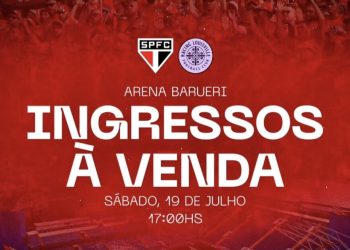 São Paulo F.C. – São Paulo x Racing Louisville: informações sobre a venda de ingressos