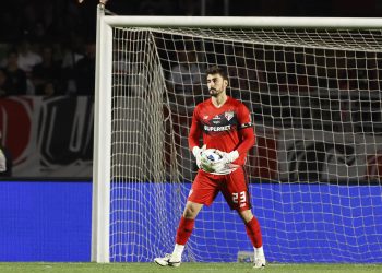São Paulo F.C. – Rafael celebra classificação para as quartas de final da CONMEBOL Libertadores e destaca apoio da #TorcidaQueConduz