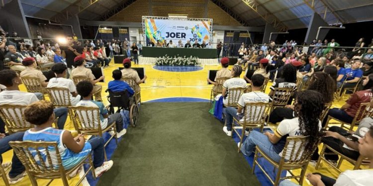 Cerimônia de abertura da fase estadual juvenil dos Jogos Escolares 2025 acontece neste sábado, 2, em Ji-Paraná Cerimônia de abertura da fase estadual juvenil dos Jogos Escolares 2025 acontece neste sábado, 2, em Ji-Paraná