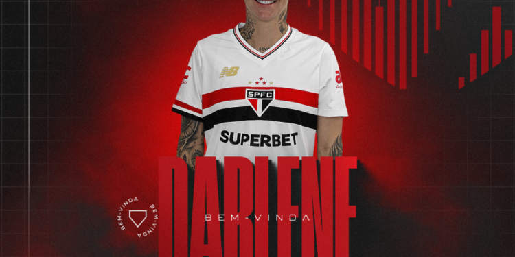 São Paulo F.C. – Darlene reforça a equipe feminina do Tricolor
