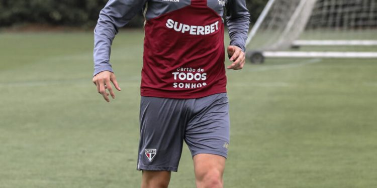 São Paulo F.C. – São Paulo treina antes da viagem para Belo Horizonte