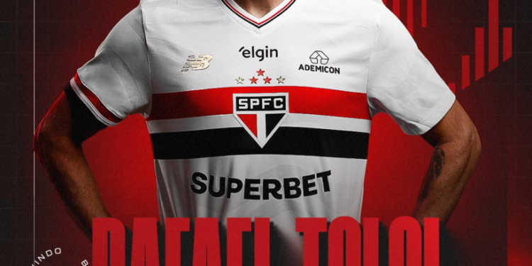 São Paulo F.C. – São Paulo acerta retorno do zagueiro Rafael Toloi