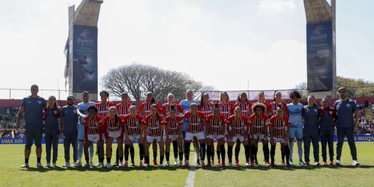 São Paulo F.C. – São Paulo enfrenta o Santos pela oitava rodada do Campeonato Paulista Feminino