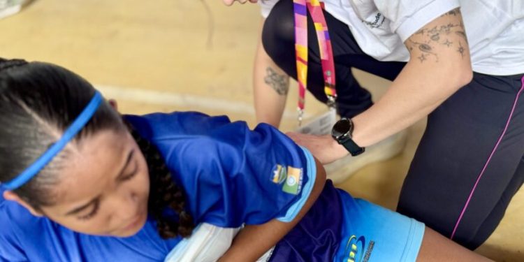 Profissionais de saúde garantem suporte integral à delegação rondoniense nos Jogos da Juventude 2025 Profissionais de saúde garantem suporte integral à delegação rondoniense nos Jogos da Juventude 2025